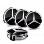 mercedes naafdoppen mercedes naafkappen wieldoppen 75mm amg, Ophalen of Verzenden, Nieuw, Mercedes-Benz