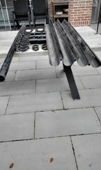 Zwarte pvc dakgoot, Ophalen, Zo goed als nieuw, PVC, Dakgoot