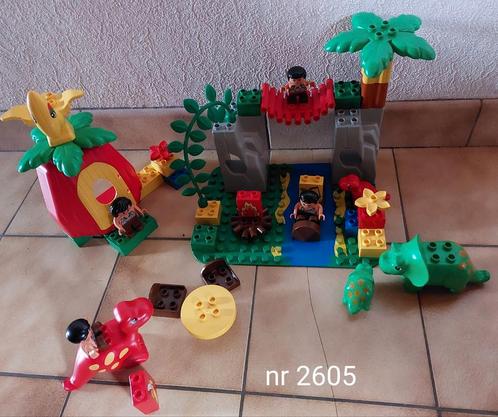 Lego duplo dino's nr 2605 (ci) zeldzaam uit 1997, Kinderen en Baby's, Speelgoed | Duplo en Lego, Zo goed als nieuw, Duplo, Ophalen of Verzenden