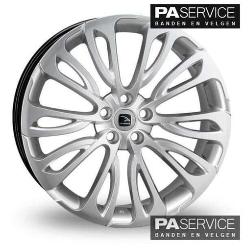Nwe 22 inch zilveren Range Rover Hawke Halcyon velgen, Auto-onderdelen, Banden en Velgen, Velg(en), Overige maten, Ophalen of Verzenden