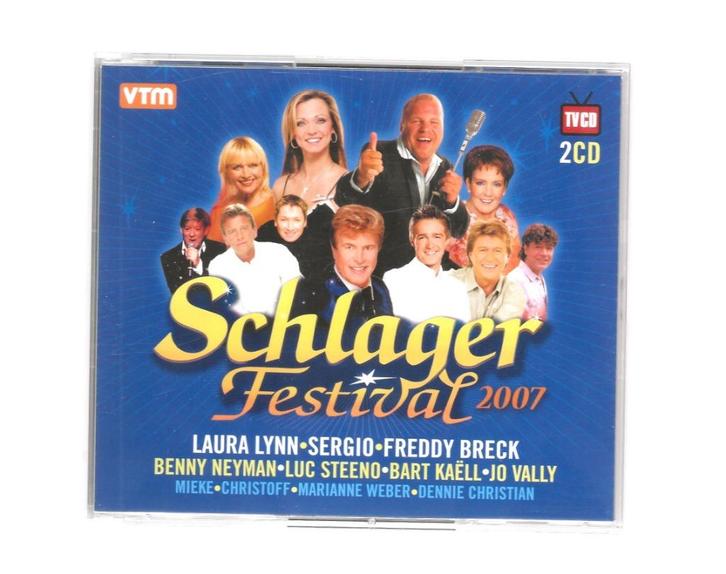 Cdbox schlagerfestival 2007, Cd's en Dvd's, Cd's | Schlagers, Zo goed als nieuw, Boxset, Verzenden