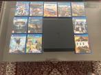 PS4 slim 500gb (zonder joystick) met games, Games en Spelcomputers, Ophalen of Verzenden, Zo goed als nieuw, Zonder controller