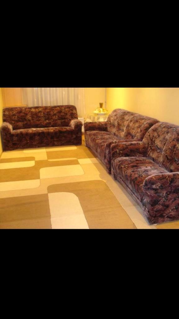 MOOİE ZETEL SET  3 + 3 + 2  GOEDE STAAT !, Huis en Inrichting, Zetels | Complete zithoeken, Zo goed als nieuw, Stof, Ophalen of Verzenden