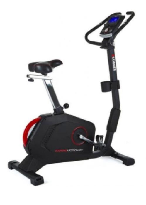 Hammer Cardio Motion BT Ergometer | Hometrainer | Upright Bi, Sport en Fitness, Fitnessmaterialen, Zo goed als nieuw, Armen, Benen