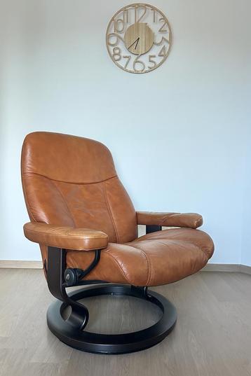 Stressless Fauteuil met voetenbank beschikbaar voor biedingen