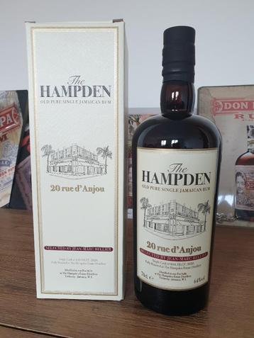 HAMPDEN 2020 HLCF Single cask #444 Jean-Marc Bellier, Envoi, Neuf
