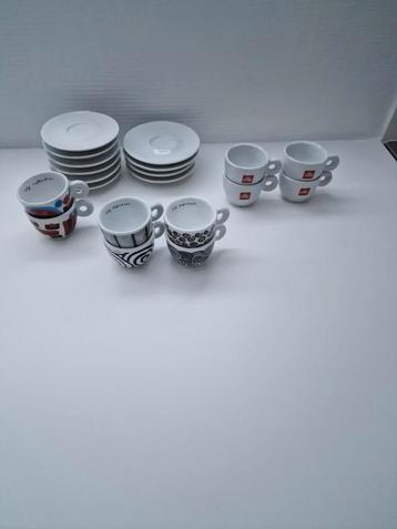 Tasses à expresso ILLY 10 pièces, Enlèvement ou Envoi, Comme neuf