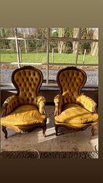 2 antieke chesterfield fauteuills, Enlèvement
