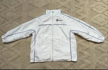 Witte trainingspakset Vicinity - jas + broek beschikbaar voor biedingen