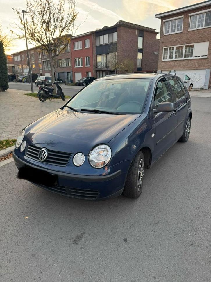 VOLKSWAGEN POLO 1.2 BENZINE 2006 150000KM AIRCO EN KEURING, Auto's, Volkswagen, Particulier, Polo, ABS, Airbags, Airconditioning