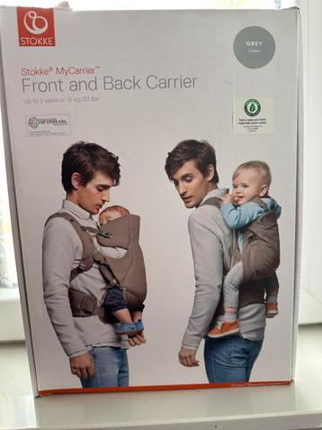 Stokke MyCarrier buik- en rugdrager – grijs beschikbaar voor biedingen