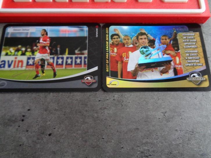 VOETBAL KAARTEN   MEGAKICKS 2010/11  STEVEN DEFOUR STANDARD, Hobby en Vrije tijd, Stickers en Plaatjes, Ophalen of Verzenden
