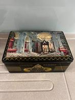 Vintage blikken doos, Verzamelen, Blikken, Ophalen, Zo goed als nieuw