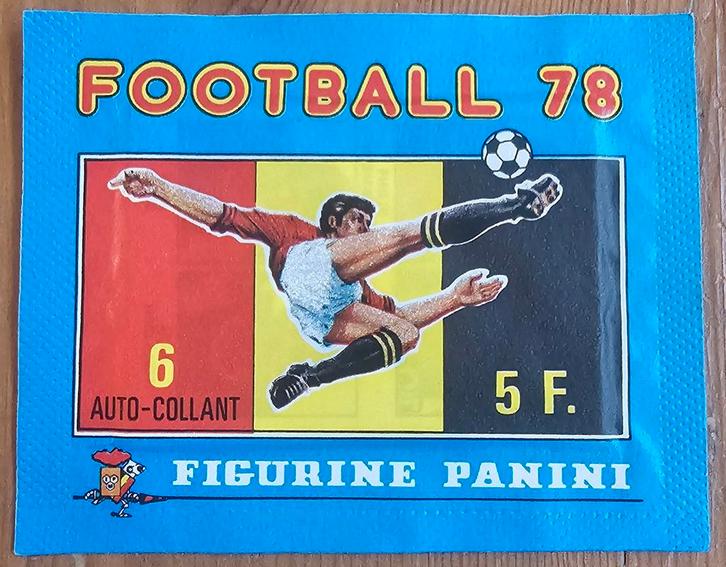 Pochette fermé Panini Football 78 en parfait état !, Hobby & Loisirs créatifs, Autocollants & Images, Neuf, Plusieurs autocollants