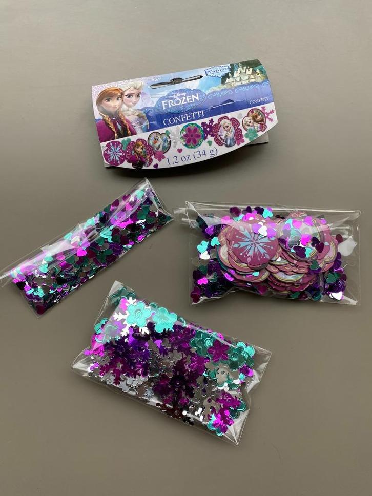 Frozen confetti tafelversiering, Kinderen en Baby's, Overige Kinderen en Baby's, Nieuw, Ophalen of Verzenden