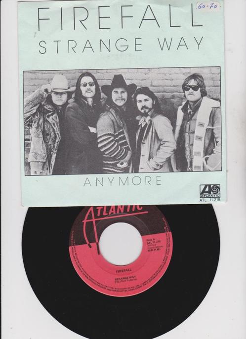 Firefall – Strange Way  1978  Rock, Cd's en Dvd's, Vinyl Singles, Zo goed als nieuw, Single, Pop, 7 inch, Ophalen of Verzenden