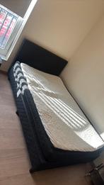 Boxspring te koop, matras is wel helemaal doorgezakt., Enlèvement, Comme neuf