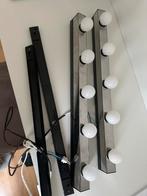 2 MUSIK chromé IKEA + 10 ampoules, Zo goed als nieuw