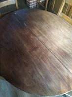 Table ronde en bois, Ophalen, Gebruikt, Rond, Vijf personen of meer