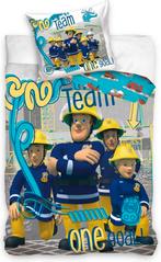 Brandweerman Sam Dekbedovertrek 140 x 200 cm, Overige kleuren, Dekbedovertrek, Nieuw, Ophalen of Verzenden