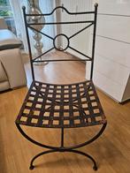 Gietijzer eetkamerstoelen  6 stuks, Huis en Inrichting, Barkrukken, Ophalen, Zo goed als nieuw