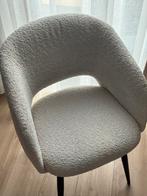 Mooie stoel kwantum kleur zand, Huis en Inrichting, Ophalen, Zo goed als nieuw, Stof