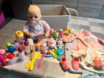 Set van baby Annabell + extra’s beschikbaar voor biedingen