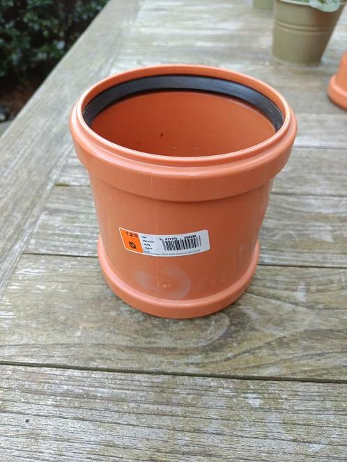 PVC (verloop) moffen, T-stuk en afvoerputje, Doe-het-zelf en Bouw, Buizen en Afvoer, Nieuw, PVC, Ophalen