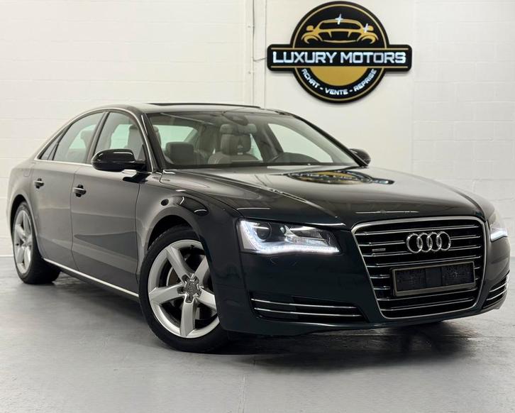 AUDI A8 3L TDI QUATTRO 250CV*LUXEMBURGS VOERTUIG*, Auto's, Audi, Bedrijf, A8, ABS, Adaptieve lichten, Adaptive Cruise Control