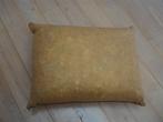 Zeer groot kussen 70x55x20 met rits - 50% nieuw, Ophalen of Verzenden, Nieuw, Beige, Rechthoekig
