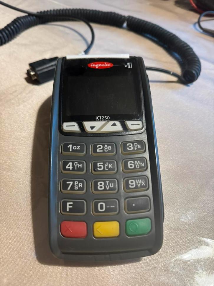 Terminal de paiement Ingenico iCT250 – Fonctionnel, Telecommunicatie, Overige Telecommunicatie, Zo goed als nieuw, Ophalen of Verzenden