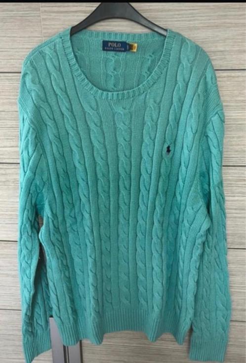 Kabeltrui Ralph Lauren ~ XL, Kleding | Heren, Truien en Vesten, Zo goed als nieuw, Overige maten, Overige kleuren, Ophalen