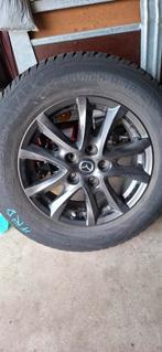 4x Mazda 16 inch wielen met tpms-sensoren en winterbanden, Auto-onderdelen, Banden en Velgen, Ophalen, 16 inch, Winterbanden, Band(en)