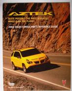 Pontiac Aztek 2002 Sales Consultant's Reference guide, Livres, Chevrolet, Utilisé, Envoi