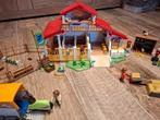 Playmobil paardenranch met paardentrailer en kippenhok, Ophalen, Zo goed als nieuw, Complete set