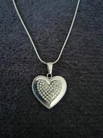 Nieuwe halsketting in stainless steel, Enlèvement ou Envoi, Neuf, Argent, Avec pendentif