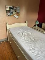 Enkelbed, Huis en Inrichting, Slaapkamer | Bedden, Ophalen, Gebruikt, 90 cm, Eenpersoons