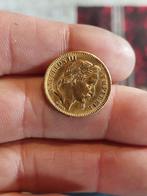 Gouden 21.6 karaat Munt 20 Franc, Goud, Frankrijk, Ophalen of Verzenden, Losse munt