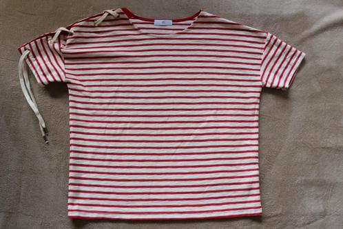 Rood gestreept t-shirt (nieuw), Kleding | Dames, T-shirts, Nieuw, Maat 38/40 (M), Overige kleuren, Korte mouw, Ophalen of Verzenden