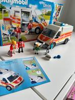 Playmobil ziekenwagen, Kinderen en Baby's, Speelgoed | Racebanen, Ophalen, Zo goed als nieuw