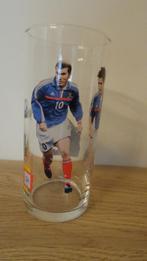 Frankrijk 98 glas - Zidane / Barthez / Lizarazu - Mc Donald, Nieuw, Ophalen of Verzenden, Waterglas
