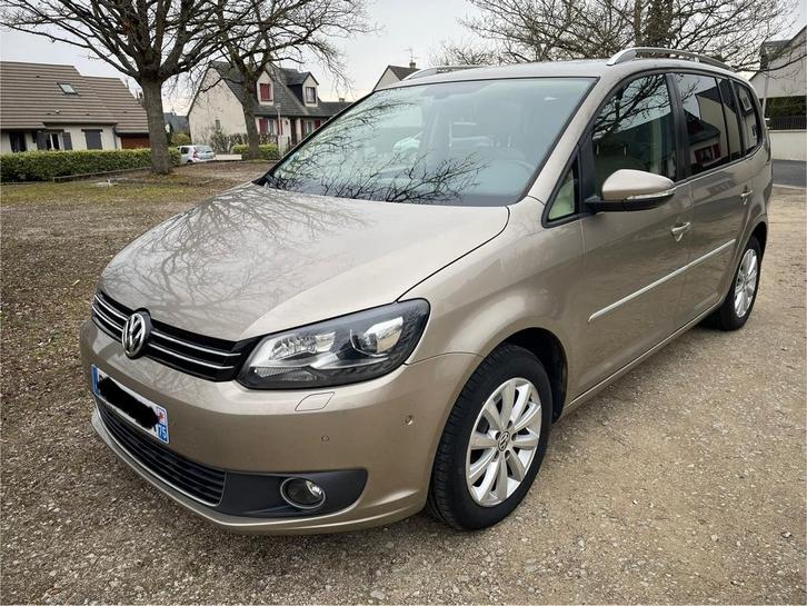 VW touran 2,0 TDI 140 DSG6, Auto's, Volkswagen, Particulier, Touran, Bluetooth, Diesel, Euro 5, Monovolume, 5 deurs, Automaat