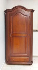 Houten kleerkast, Huis en Inrichting, Ophalen, 100 tot 150 cm, Klassiek, Zo goed als nieuw
