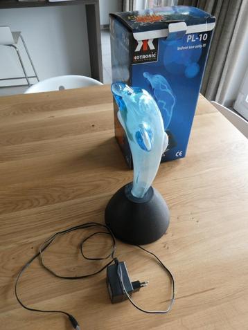 Plasma lamp Dolfijn, Enlèvement ou Envoi, Utilisé, Autres types, Commande sonore