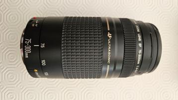 Canon-objectief met compacte zoom EF 75-300mm f/4-5.6 II