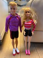 Barbie rolschaatskoppel, Enlèvement, Utilisé, Barbie