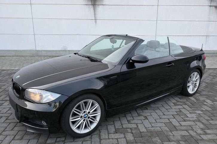 BMW 1SERIE CABRIO BENZINE M-PAKKET, Autos, BMW, Particulier, Essence, Cuir, Enlèvement