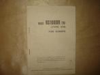 YAMAHA Model RS100DX Ancien Catalogue des Pièces Détachées, Motos, Modes d'emploi & Notices d'utilisation, Enlèvement ou Envoi