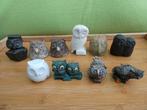 Hiboux, 10 pièces, avec boîte gratuite, pas cher, Collections, Enlèvement ou Envoi, Comme neuf, Animal