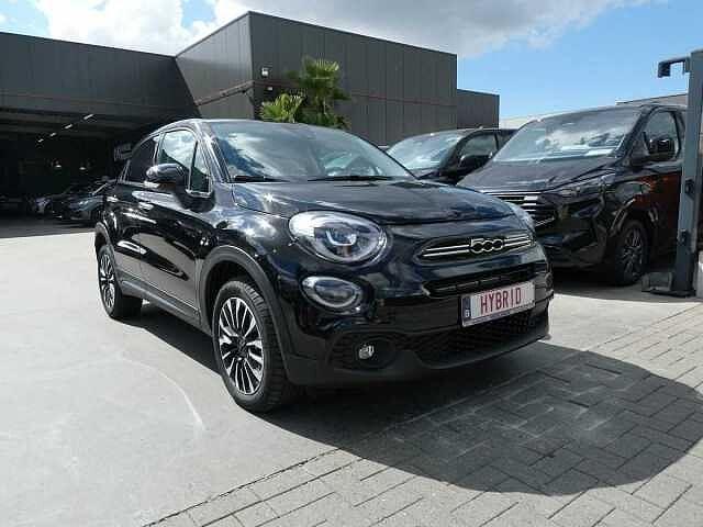 Fiat 500X 1.5 i Hybrid 130pk Automaat Business Luxe Camera, Auto's, Fiat, 128 pk, 500X, Zwart, Bedrijf